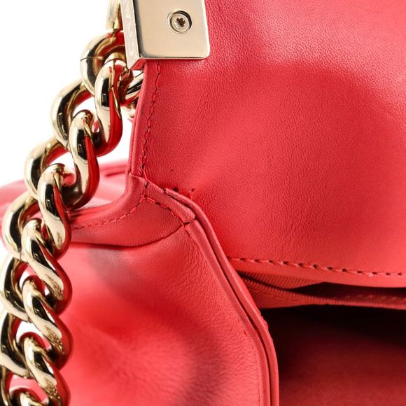 Chanel Boy Flap Bag Chevron Calfskin Small Pink - Picture 10 of 11